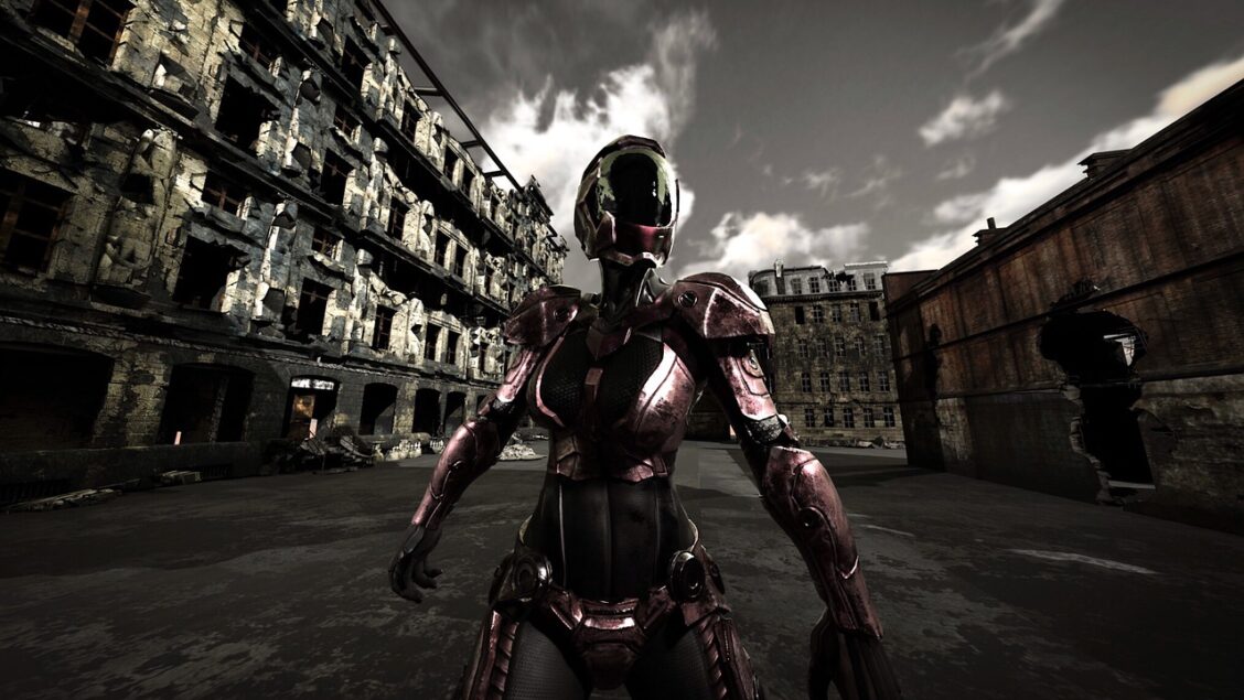 sci-fi, space, robot