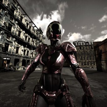 sci-fi, space, robot